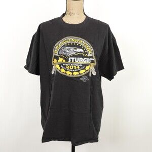 Sturgis 74th Annual Motorcycle Rally 2014 t shirt Black Hills South Dakota XL